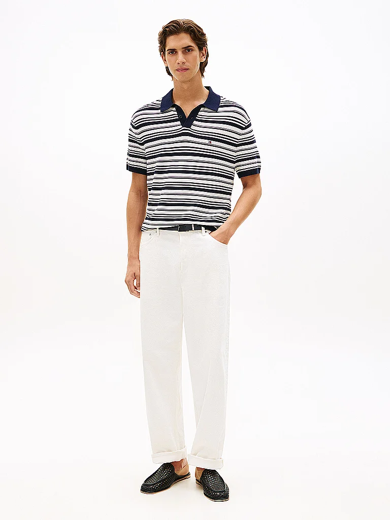 Tommy Hilfiger Polo Homme Bleu S 8